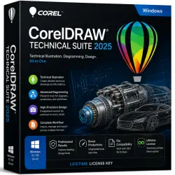 CorelDRAW Technical Suite 2025 Lifetime License Key [1 PC / Windows]