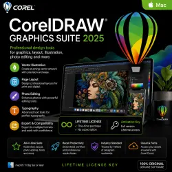 CorelDRAW Graphics Suite 2025 Lifetime License Key [1 Mac / macOS]