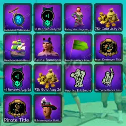 [Twitch Drops] Sea of Thieves | 14 Items | Instant Delivery