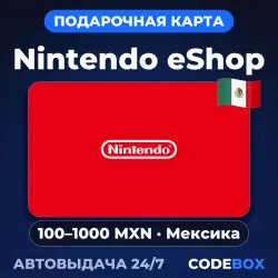 Nintendo eShop MX (MXN) - подарочная карта