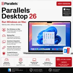 Parallels Desktop 26 Standard (Mac) Lifetime / 1 Device [Official Key]