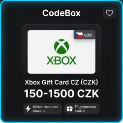Xbox Gift Card CZ (CZK) - digital code