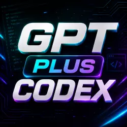 GPT PLUS Codex l GPT PLUS Codex l 14 DAYS ACCESS
