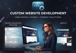 I will create a custom website