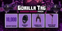 DLC Shadow Demon Pack Gorilla Tag Oculus quest 2 3 s meta quest key gift