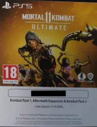 Код Mortal Kombat 11 Ultimate PS5 РФ, Турция, Польша, Индия