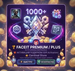 FACEIT PLUS / PREMIUM | Activation with a GIFT