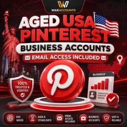 Aged USA Pinterest Business Accounts | Email Access Included