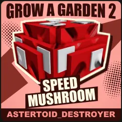 Speed Mushroom [Rare] — Grow a Garden 2