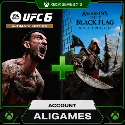 UFC 6 ULTIMATE EDITION + ASSASSINS CREED BLACK FLAG RESYNCED