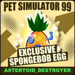 Exclusive SpongeBob Egg [Exclusive] — Pet Simulator 99