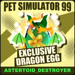 Exclusive Dragon Egg [Exclusive] — Pet Simulator 99