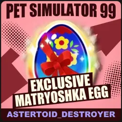 Exclusive Matryoshka Egg [Exclusive] — Pet Simulator 99