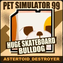 Huge Skateboard Bulldog [Exclusive] — Pet Simulator 99