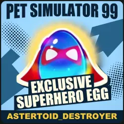 Exclusive Superhero Egg [Exclusive] — Pet Simulator 99