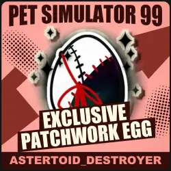 Exclusive Patchwork Egg [Exclusive] — Pet Simulator 99