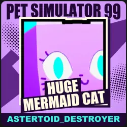 Huge Mermaid Cat [Exclusive] — Pet Simulator 99