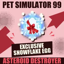 Exclusive Snowflake Egg [Exclusive] — Pet Simulator 99