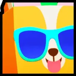Huge Party Crown Corgi [Exclusive] — Pet Simulator 99