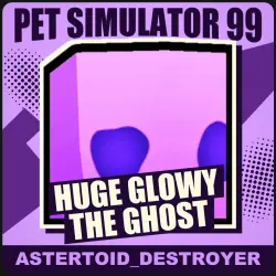 Huge Glowy the Ghost [Exclusive] — Pet Simulator 99