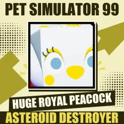 Huge Royal Peacock [Exclusive] — Pet Simulator 99