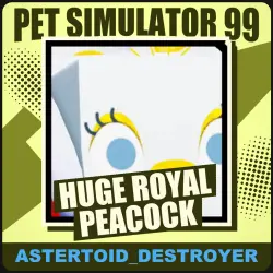 Huge Royal Peacock [Exclusive] — Pet Simulator 99