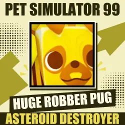 Huge Robber Pug [Exclusive] — Pet Simulator 99