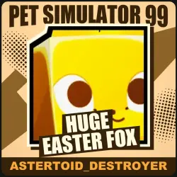 Huge Easter Fox [Exclusive] — Pet Simulator 99