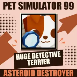 Huge Detective Terrier [Exclusive] — Pet Simulator 99