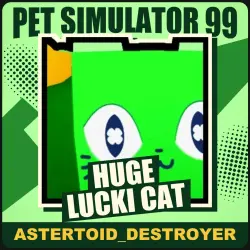 Huge Lucki Cat [Exclusive] — Pet Simulator 99