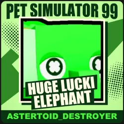 Huge Lucki Elephant [Exclusive] — Pet Simulator 99