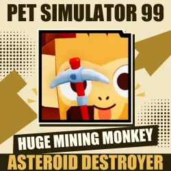 Huge Mining Monkey [Exclusive] — Pet Simulator 99