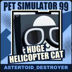 Huge Helicopter Cat [Exclusive] — Pet Simulator 99