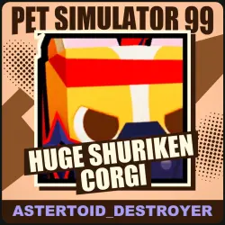 Huge Shuriken Corgi [Exclusive] — Pet Simulator 99