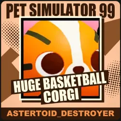 Huge Basketball Corgi [Exclusive] — Pet Simulator 99
