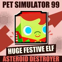 Huge Festive Elf [Exclusive] — Pet Simulator 99