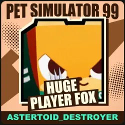 Huge Player Fox [Exclusive] — Pet Simulator 99