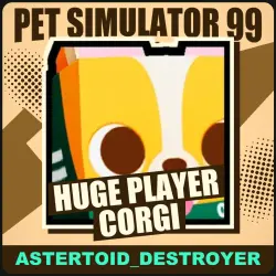 Huge Player Corgi [Exclusive] — Pet Simulator 99