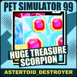 Huge Treasure Scorpion [Exclusive] — Pet Simulator 99