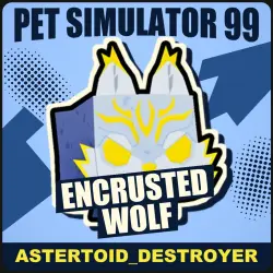 Encrusted Wolf [Epic] — Pet Simulator 99