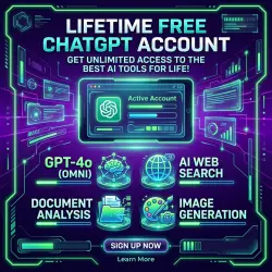 Lifetime Free ChatGPT Account – Unlocked GPT-4o & GPT-4o Mini / GPT-5.3 Instant Access