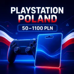 PLAYSTATION GIFT CARD POLAND 50–1100 PLN | CODE | AUTO DELIVERY