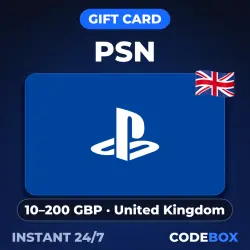 PSN Gift Card GB (GBP) - digital code