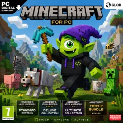MINECRAFT JAVA & BEDROCK PC | STANDARD/DELUXE/ULTIMATE | KEY FOR PC | AUTO 24/7
