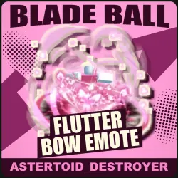Flutter Bow Emote [Legendary] — Blade Ball