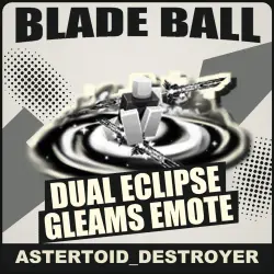 Dual Eclipse Gleams Emote [Limited] — Blade Ball