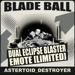 Dual Eclipse Blaster Emote [Limited] [Limited] — Blade Ball
