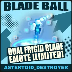 Dual Frigid Blade Emote [Limited] [Limited] — Blade Ball