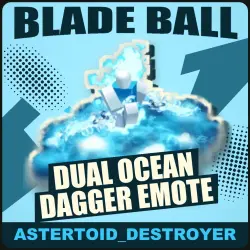 Dual Ocean Dagger Emote [Epic] — Blade Ball
