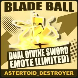 Dual Divine Sword Emote [Limited] [Limited] — Blade Ball